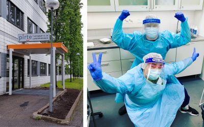 Hyvä yhteishenki tekee Pirten koronatiimin