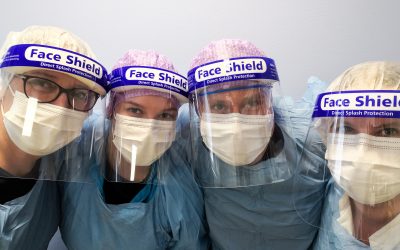 Koronanäytteenottajan kengissä