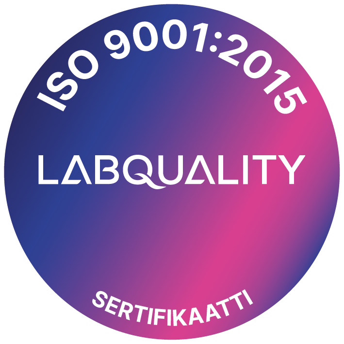 Pirten ISO 9001 -sertifikaatti